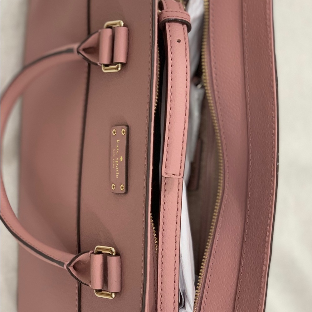 💕 NWT! Kate Spade Large Lana Leather Satchel - Picture 6 of 7